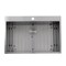 Nantucket Sinks 33In Large Rectangle Single Bowl Self Rimming Stainless Steel Drop In Kitchen Sink, 16 ga. 1 Hole ZR3322-S-16 - alternate 1